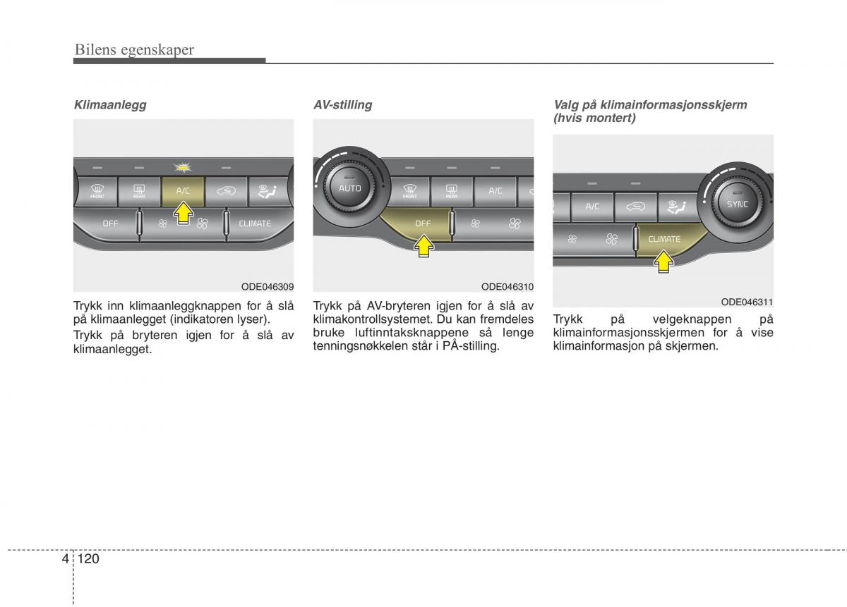 KIA Niro bruksanvisningen / page 215