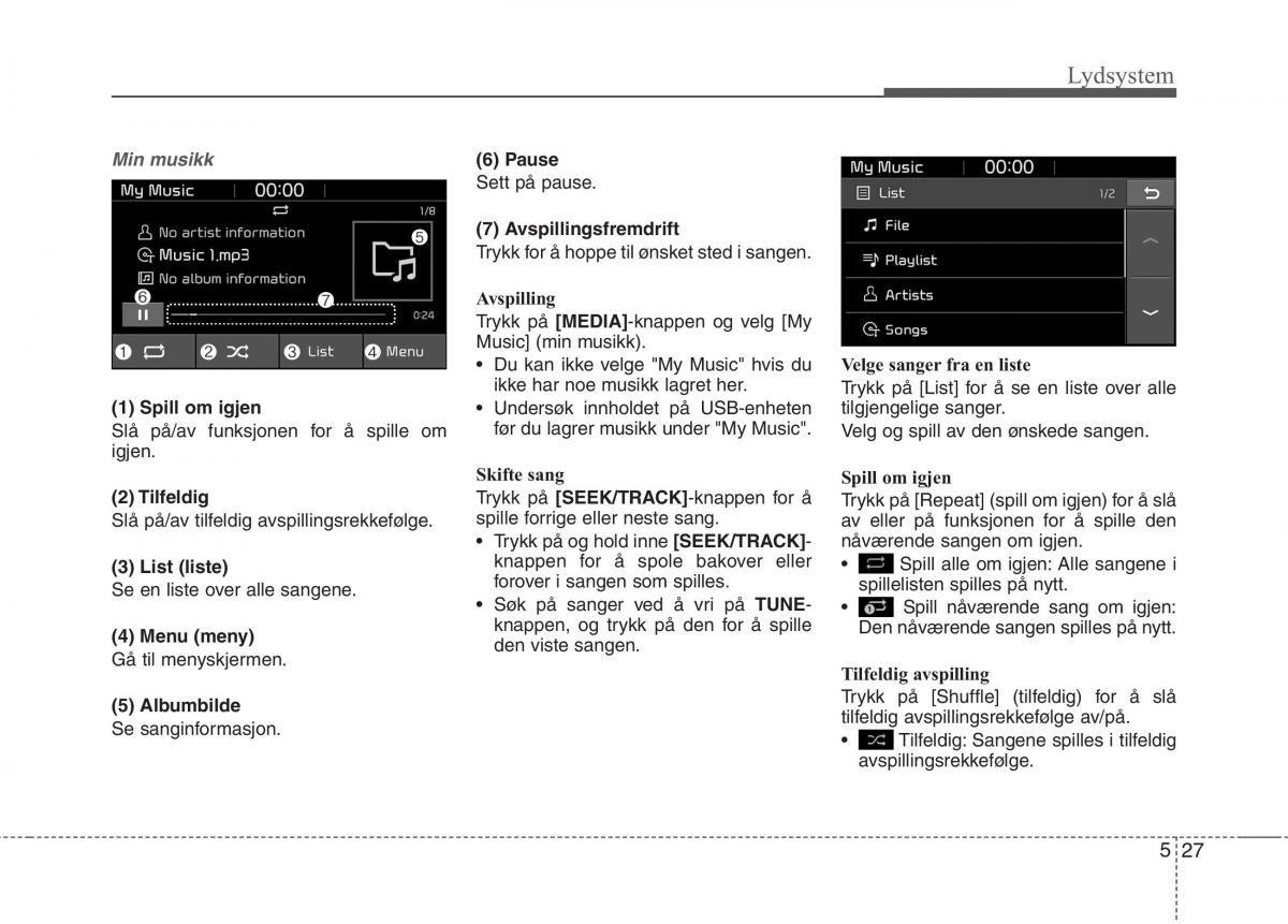 KIA Niro bruksanvisningen / page 262