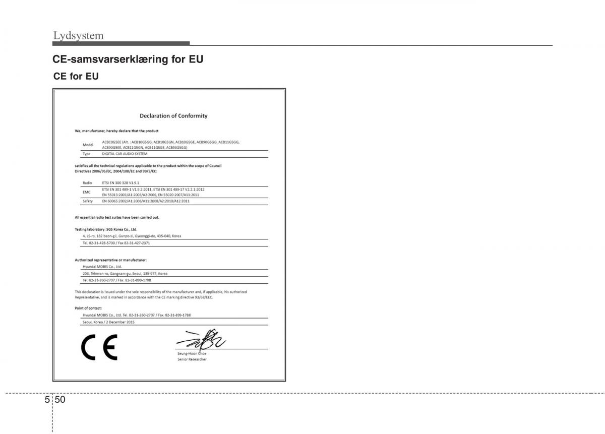 KIA Niro bruksanvisningen / page 285