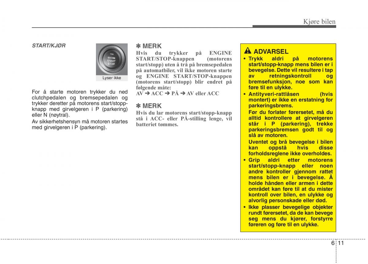 KIA Niro bruksanvisningen / page 298