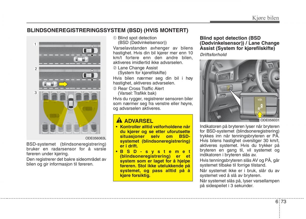 KIA Niro bruksanvisningen / page 360