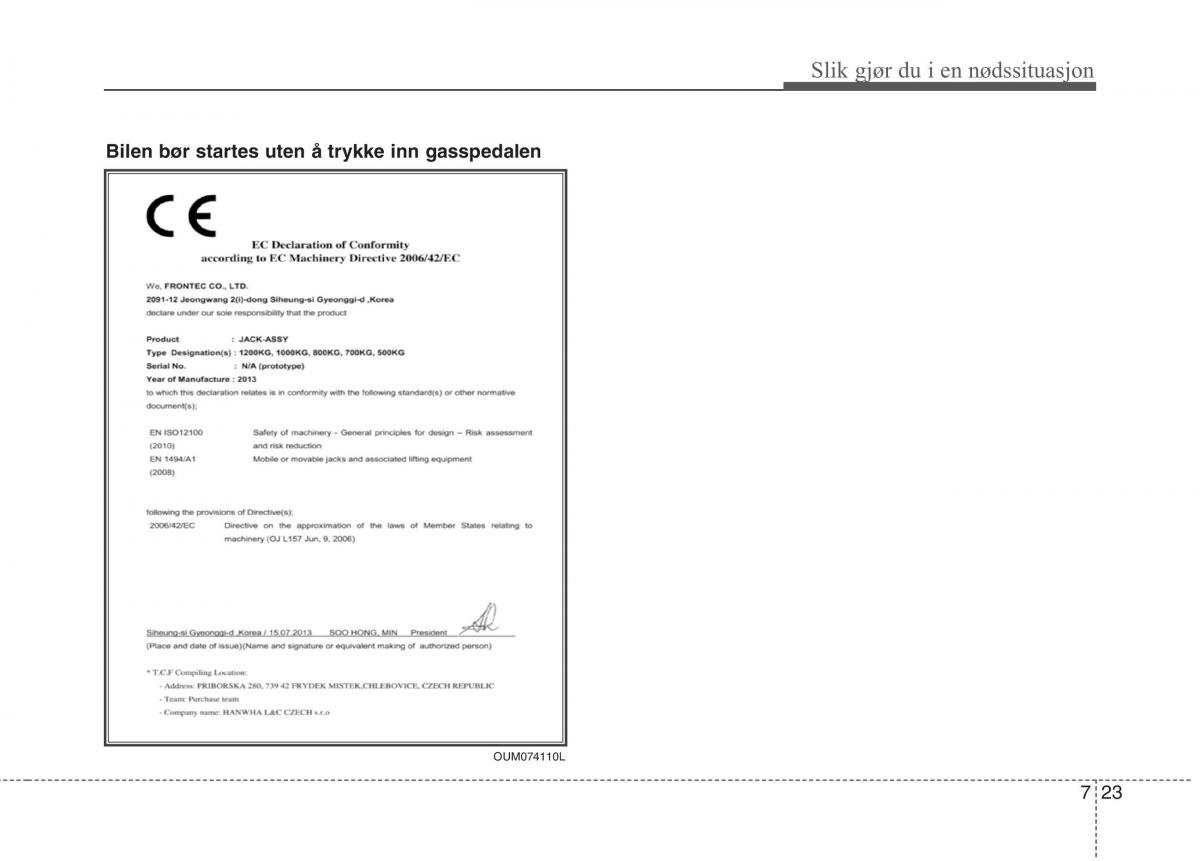 KIA Niro bruksanvisningen / page 401