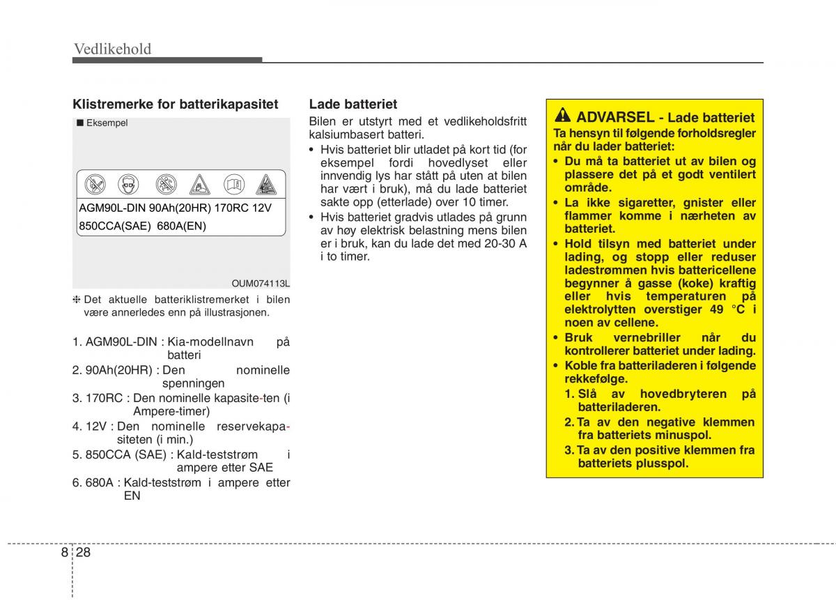 KIA Niro bruksanvisningen / page 443