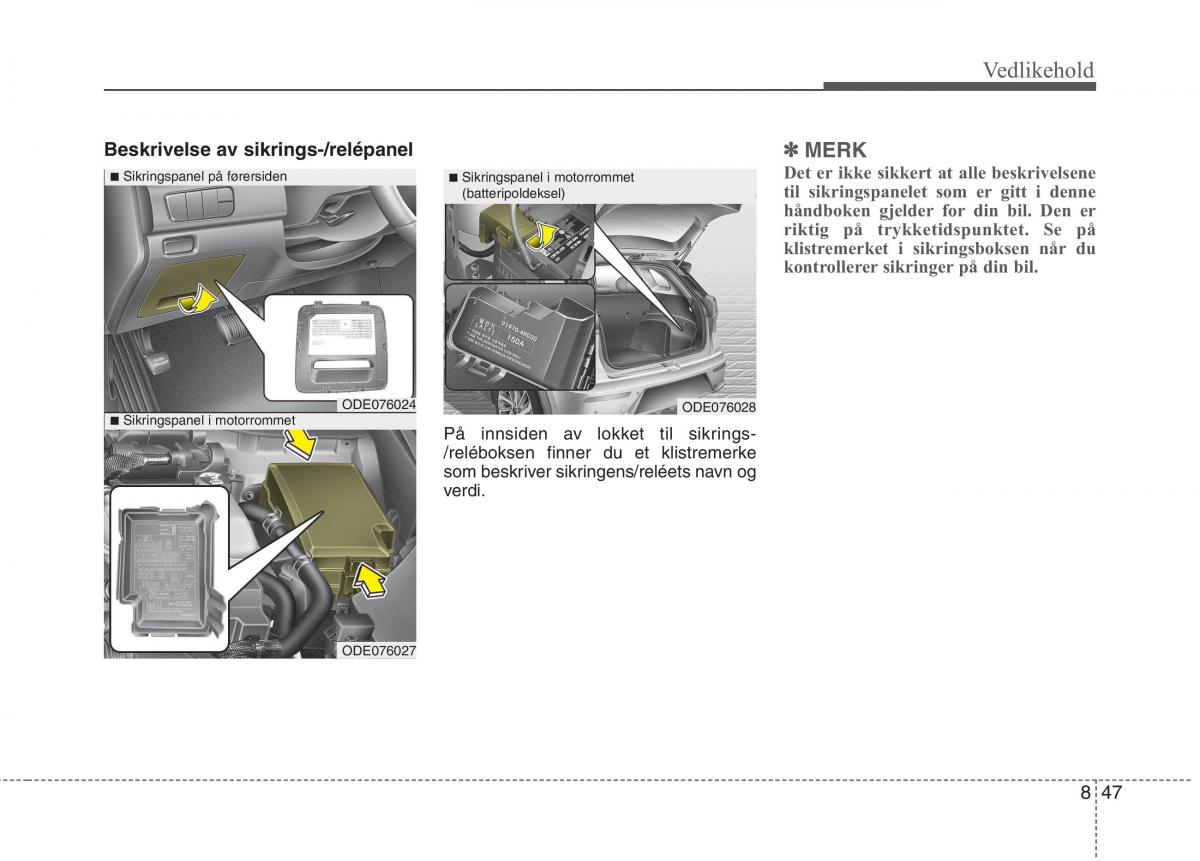 KIA Niro bruksanvisningen / page 462