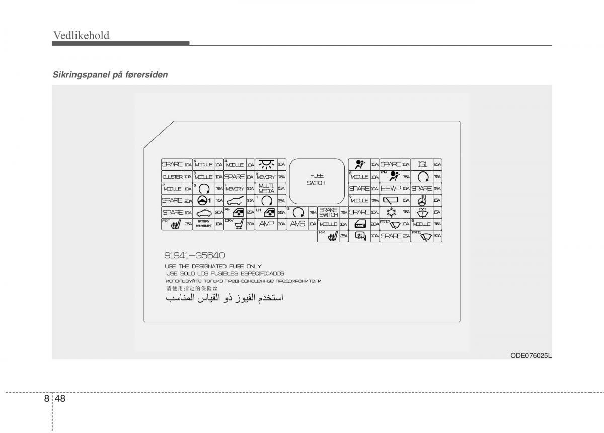 KIA Niro bruksanvisningen / page 463