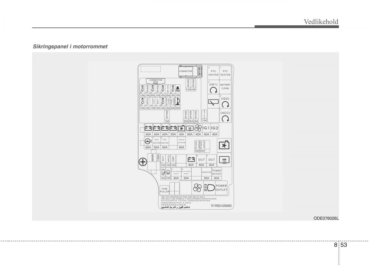 KIA Niro bruksanvisningen / page 468