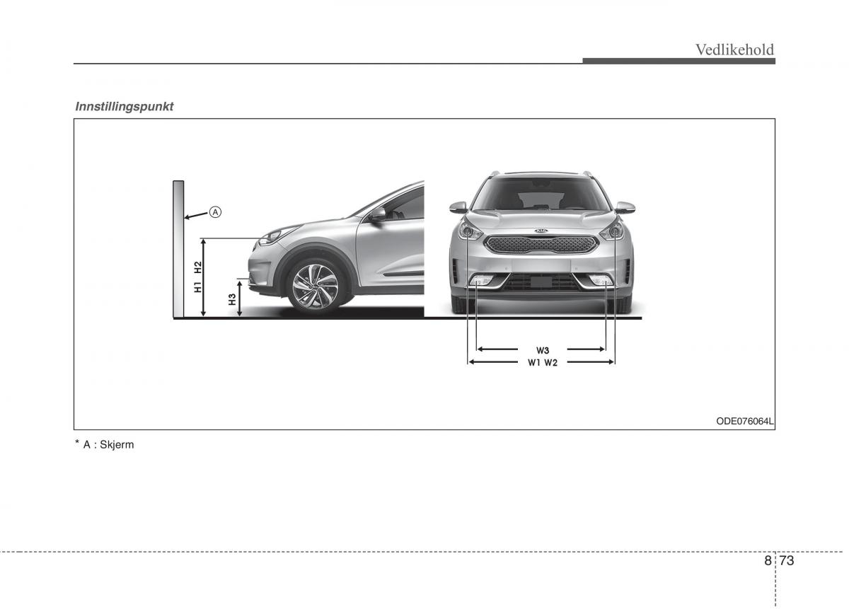 KIA Niro bruksanvisningen / page 488