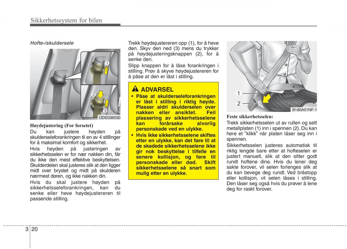 KIA Niro bruksanvisningen / page 51