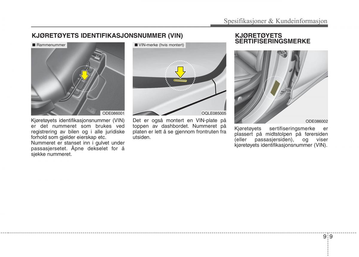 KIA Niro bruksanvisningen / page 510