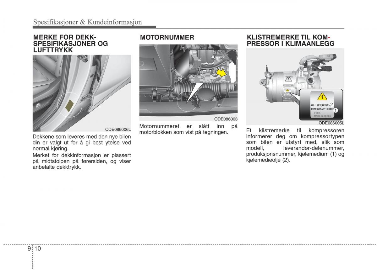 KIA Niro bruksanvisningen / page 511