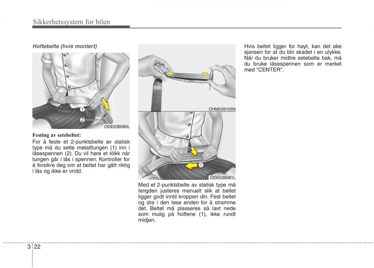 KIA Niro bruksanvisningen / page 53