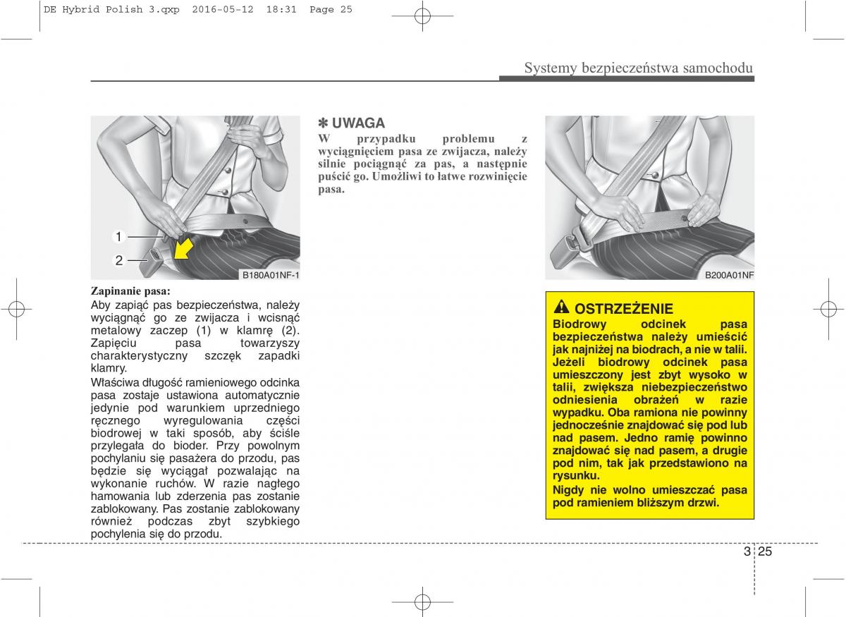 KIA Niro instrukcja obslugi / page 58