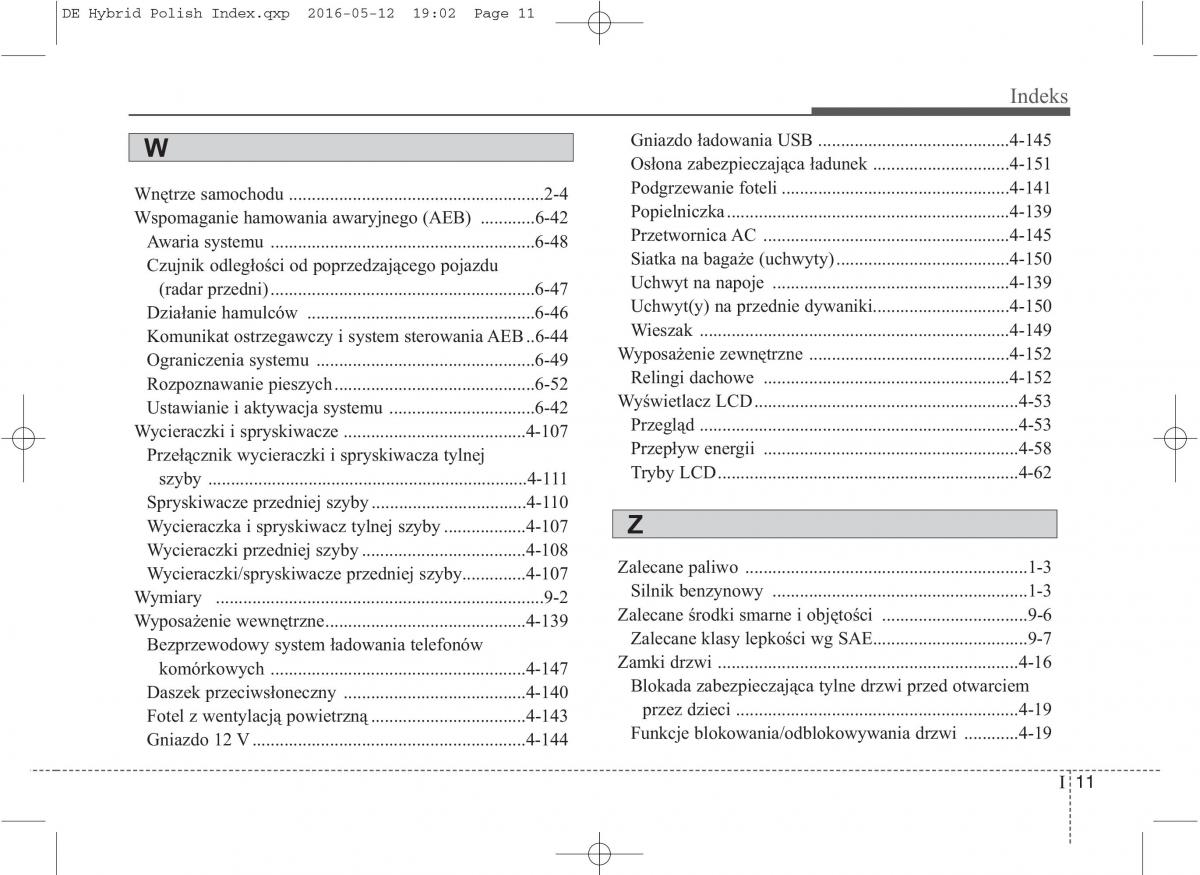 KIA Niro instrukcja obslugi / page 597