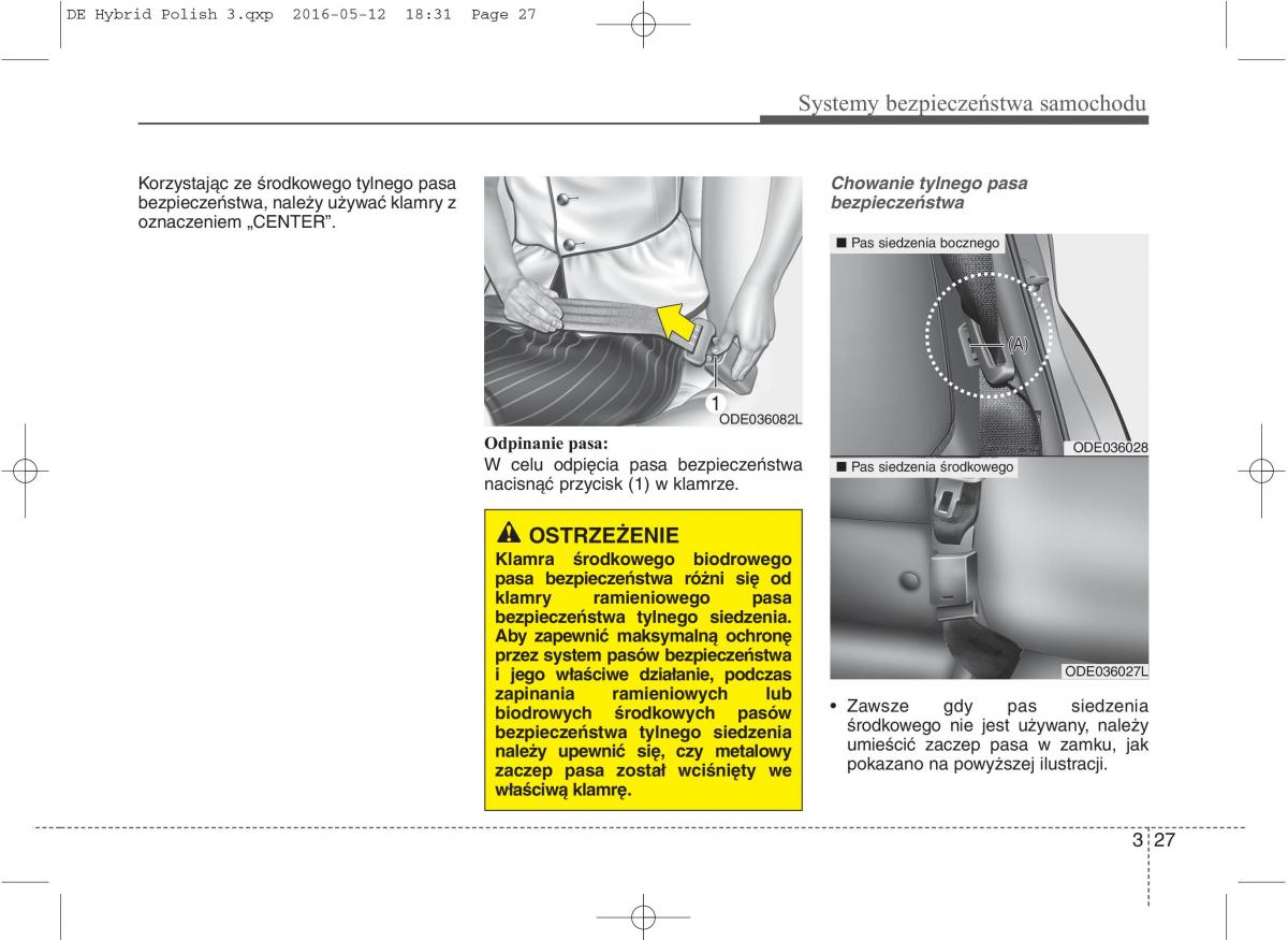 KIA Niro instrukcja obslugi / page 60