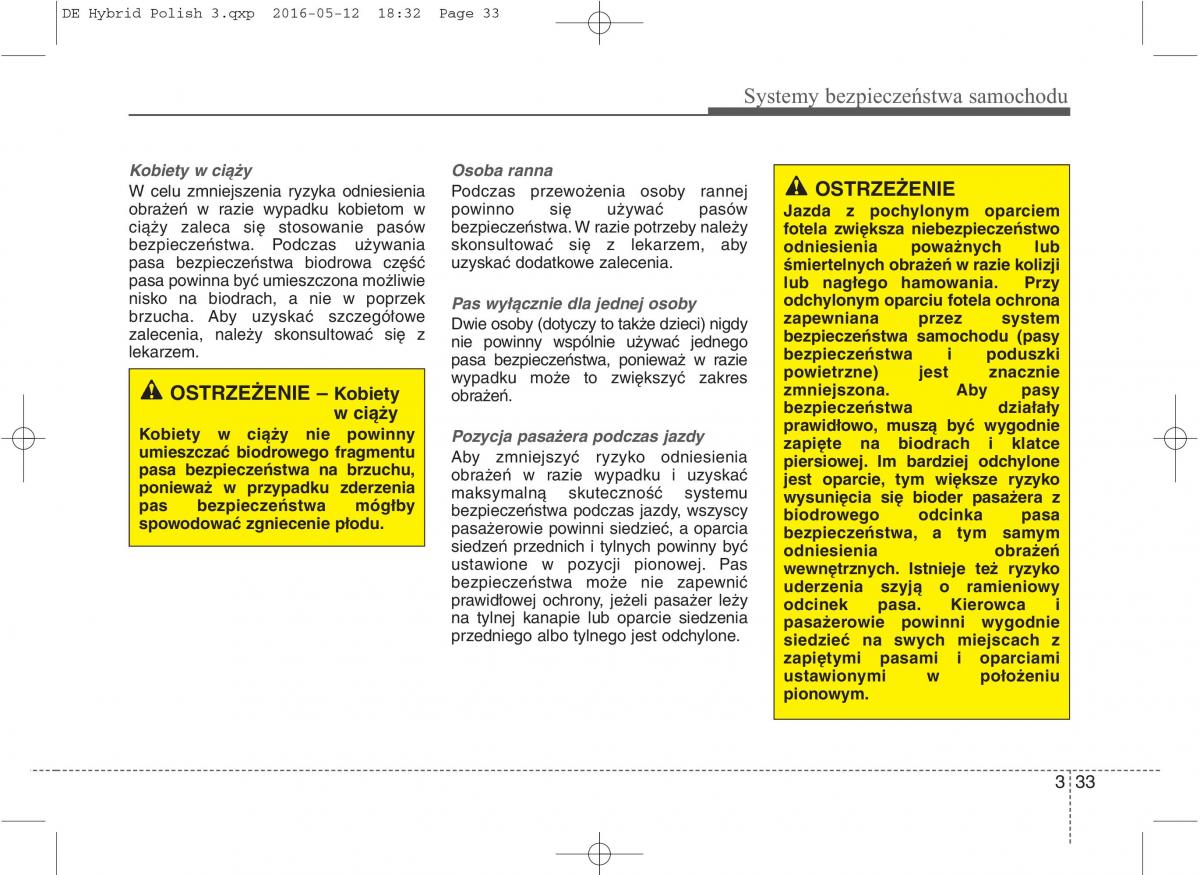 KIA Niro instrukcja obslugi / page 66