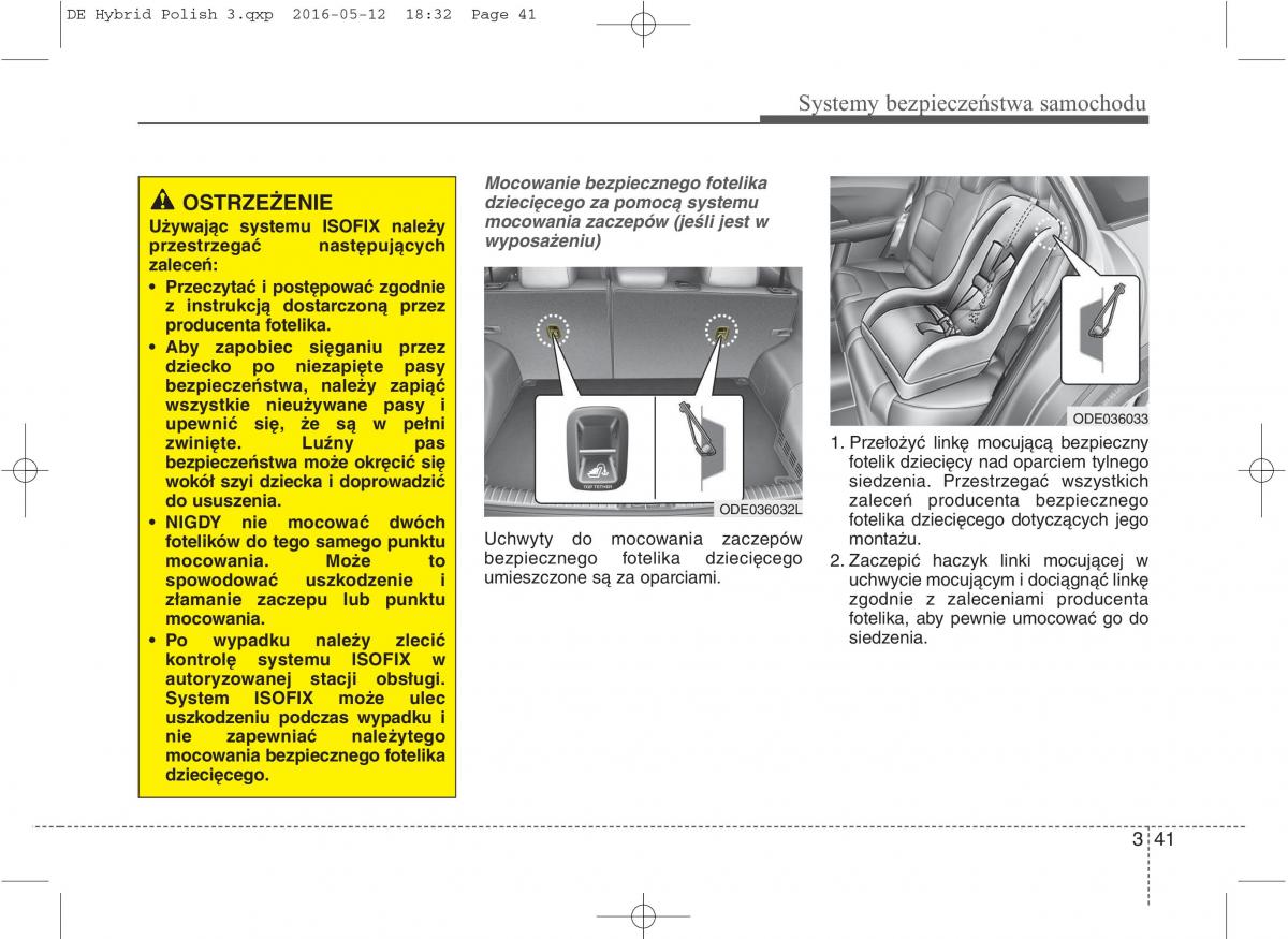 KIA Niro instrukcja obslugi / page 74