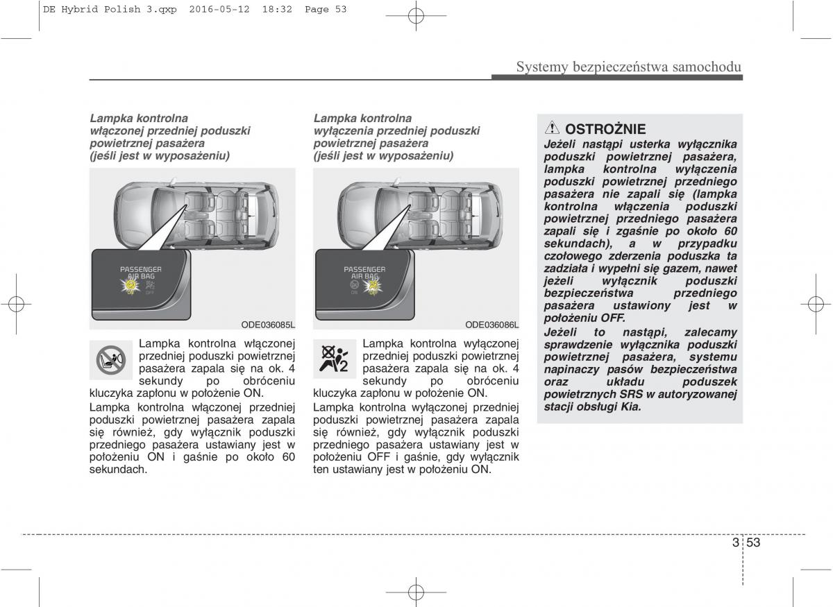 KIA Niro instrukcja obslugi / page 86