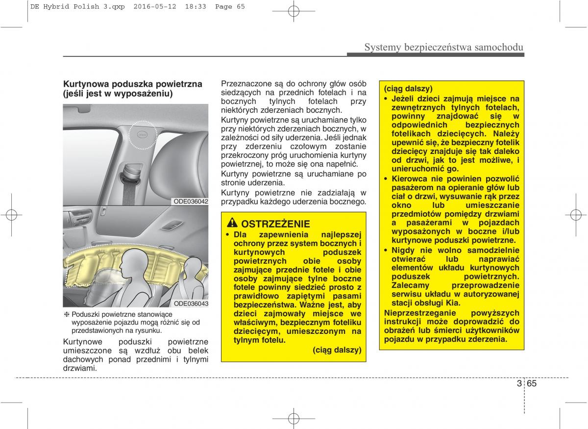 KIA Niro instrukcja obslugi / page 98