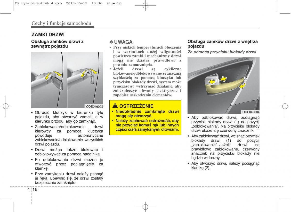 KIA Niro instrukcja obslugi / page 120