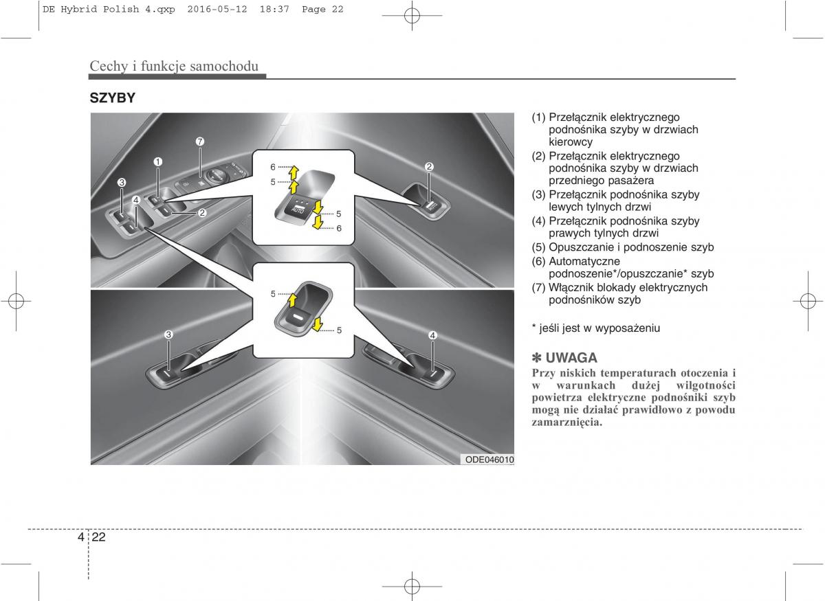 KIA Niro instrukcja obslugi / page 126