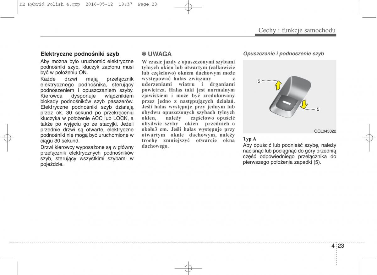 KIA Niro instrukcja obslugi / page 127