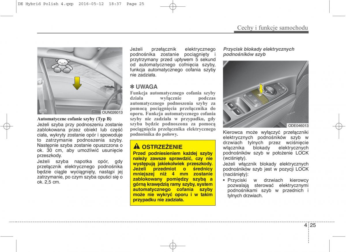 KIA Niro instrukcja obslugi / page 129