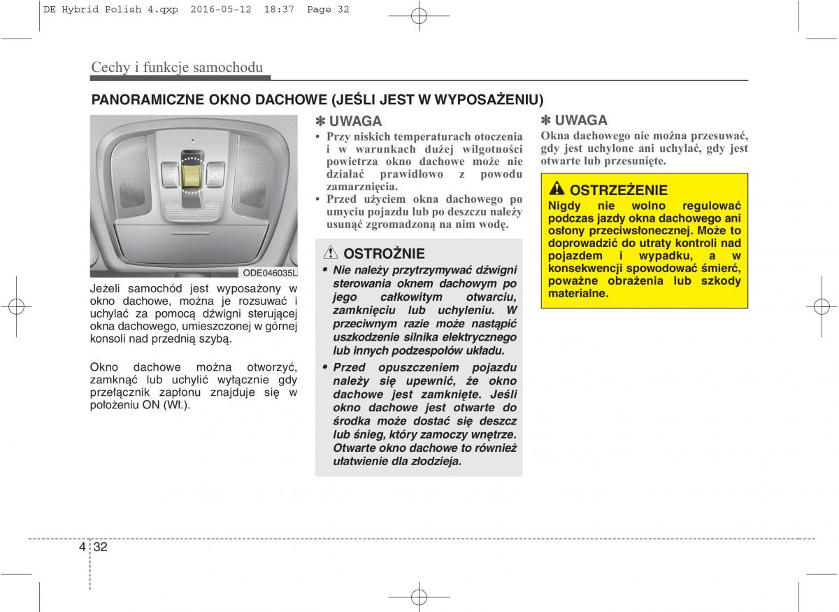 KIA Niro instrukcja obslugi / page 136