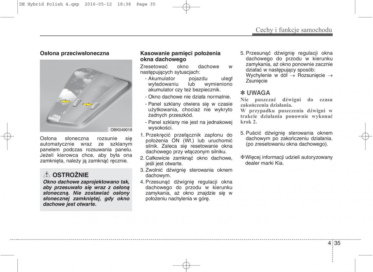 KIA Niro instrukcja obslugi / page 139