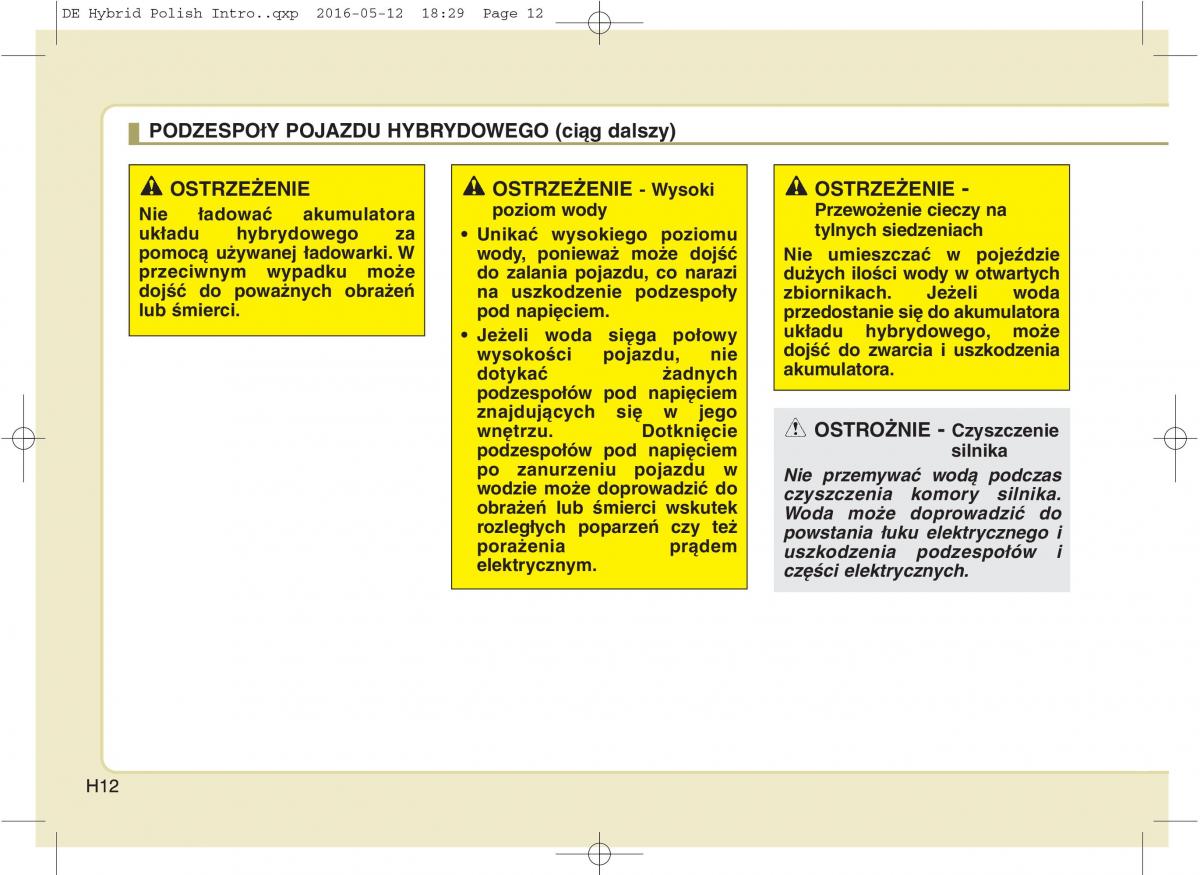 KIA Niro instrukcja obslugi / page 15