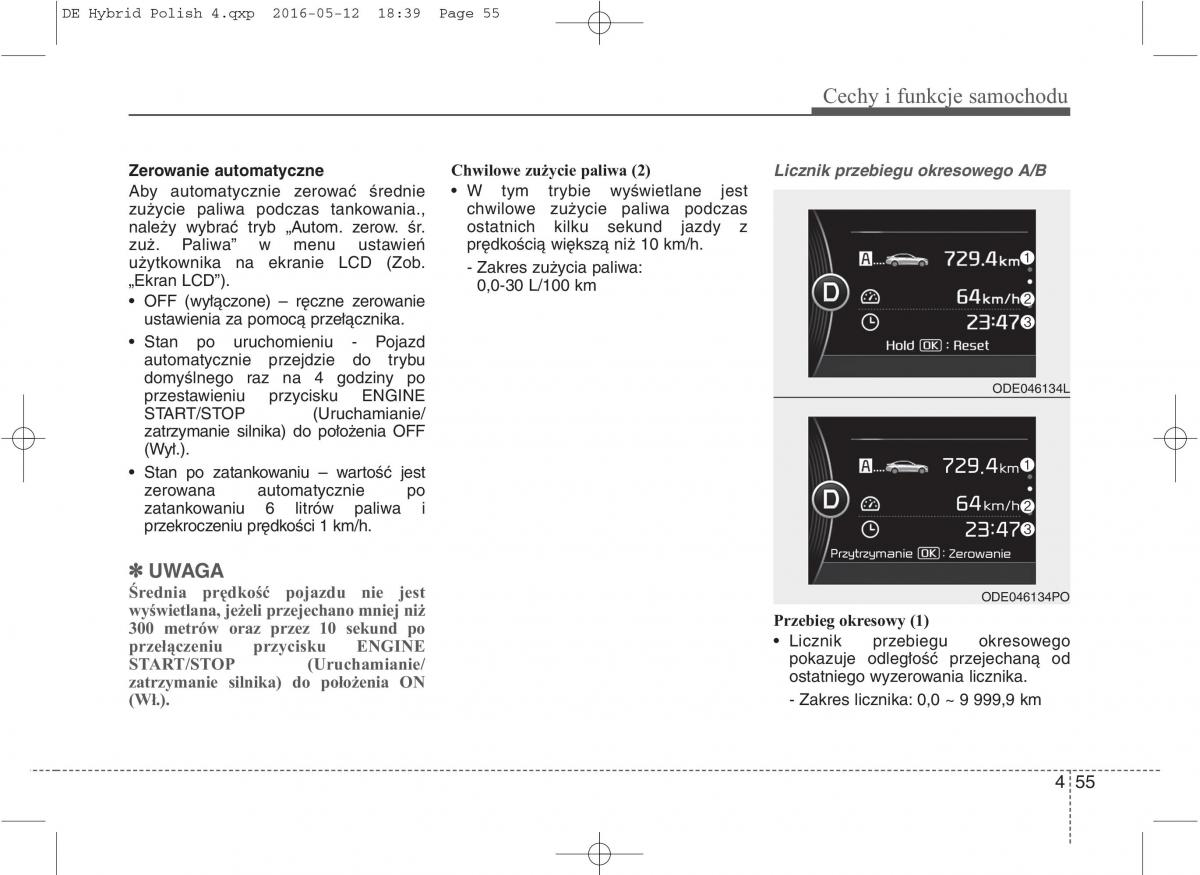 KIA Niro instrukcja obslugi / page 159