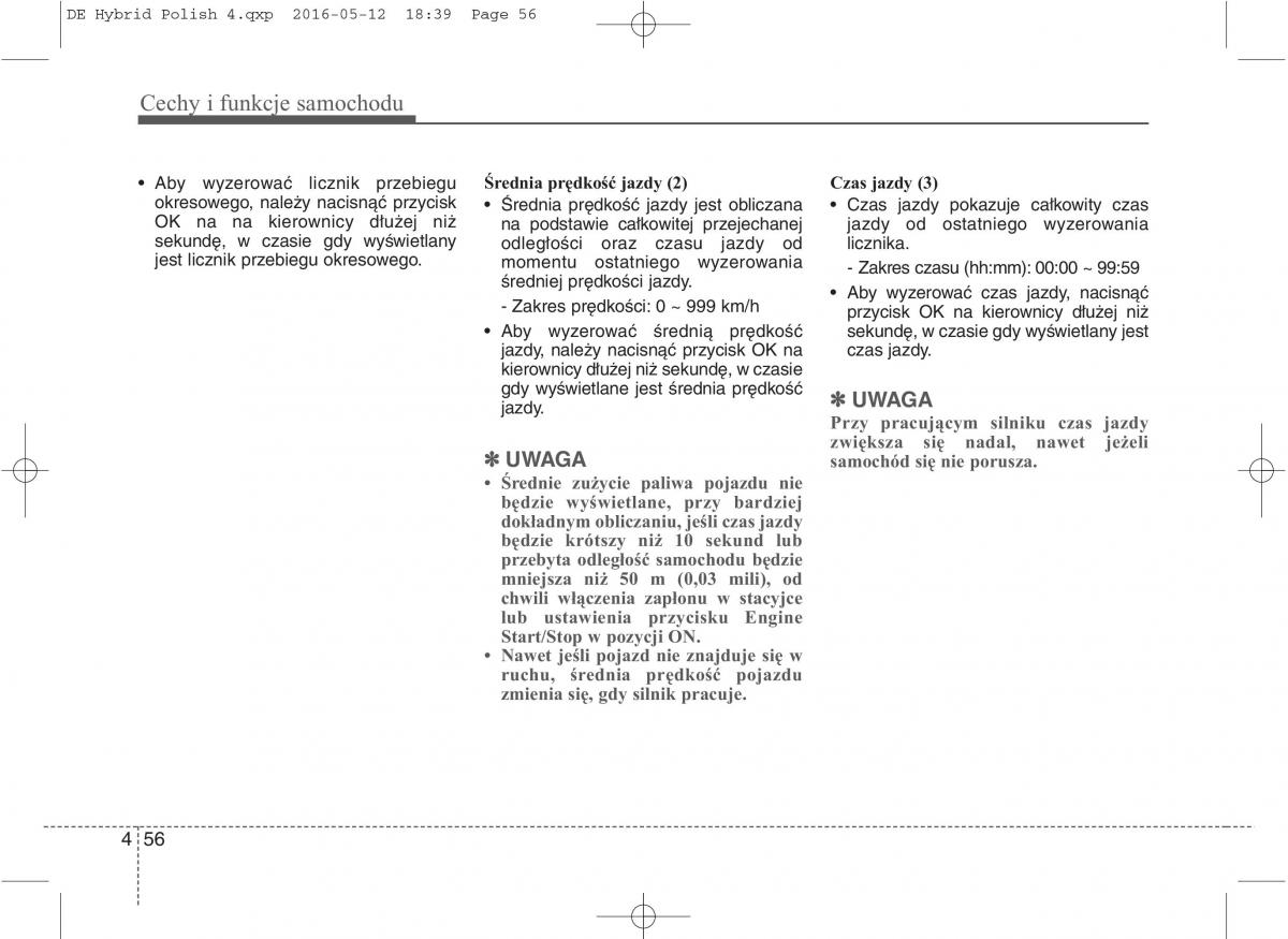 KIA Niro instrukcja obslugi / page 160