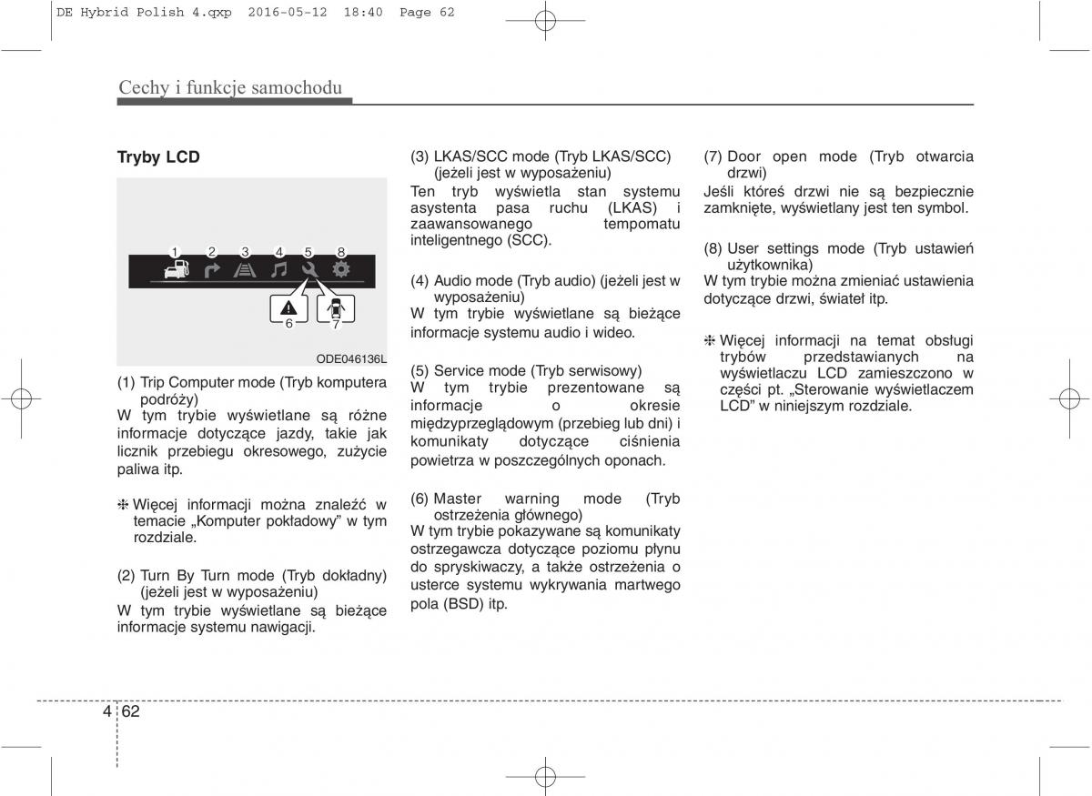 KIA Niro instrukcja obslugi / page 166