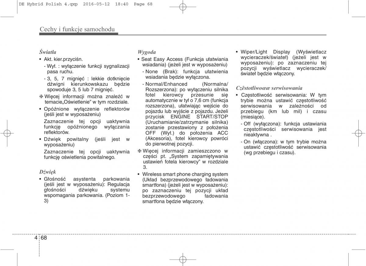 KIA Niro instrukcja obslugi / page 172