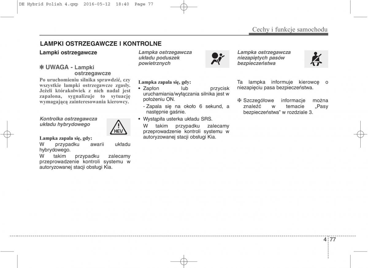 KIA Niro instrukcja obslugi / page 181