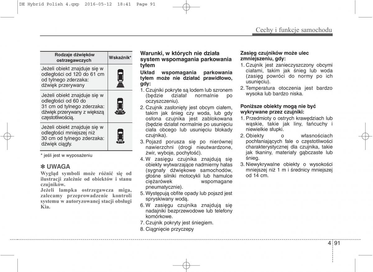 KIA Niro instrukcja obslugi / page 195