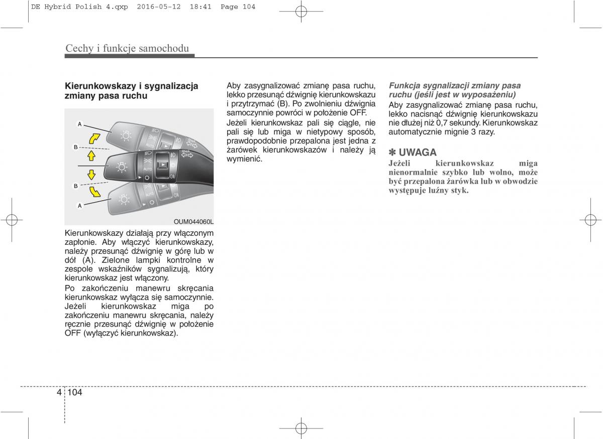 KIA Niro instrukcja obslugi / page 208