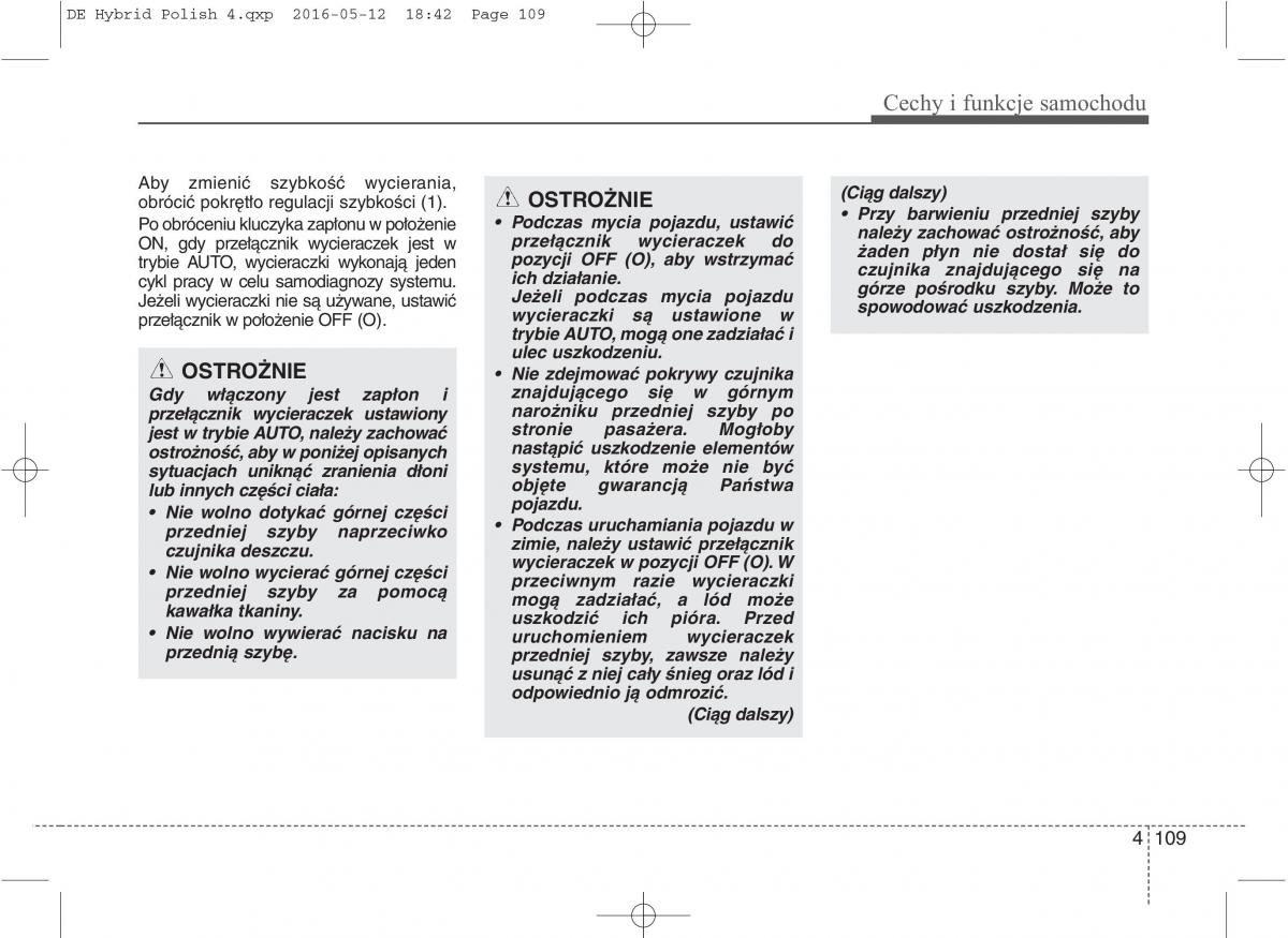 KIA Niro instrukcja obslugi / page 213