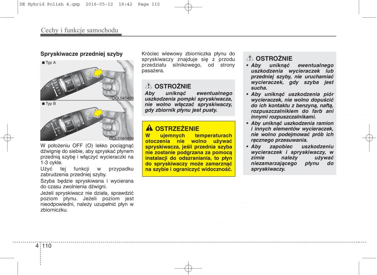 KIA Niro instrukcja obslugi / page 214