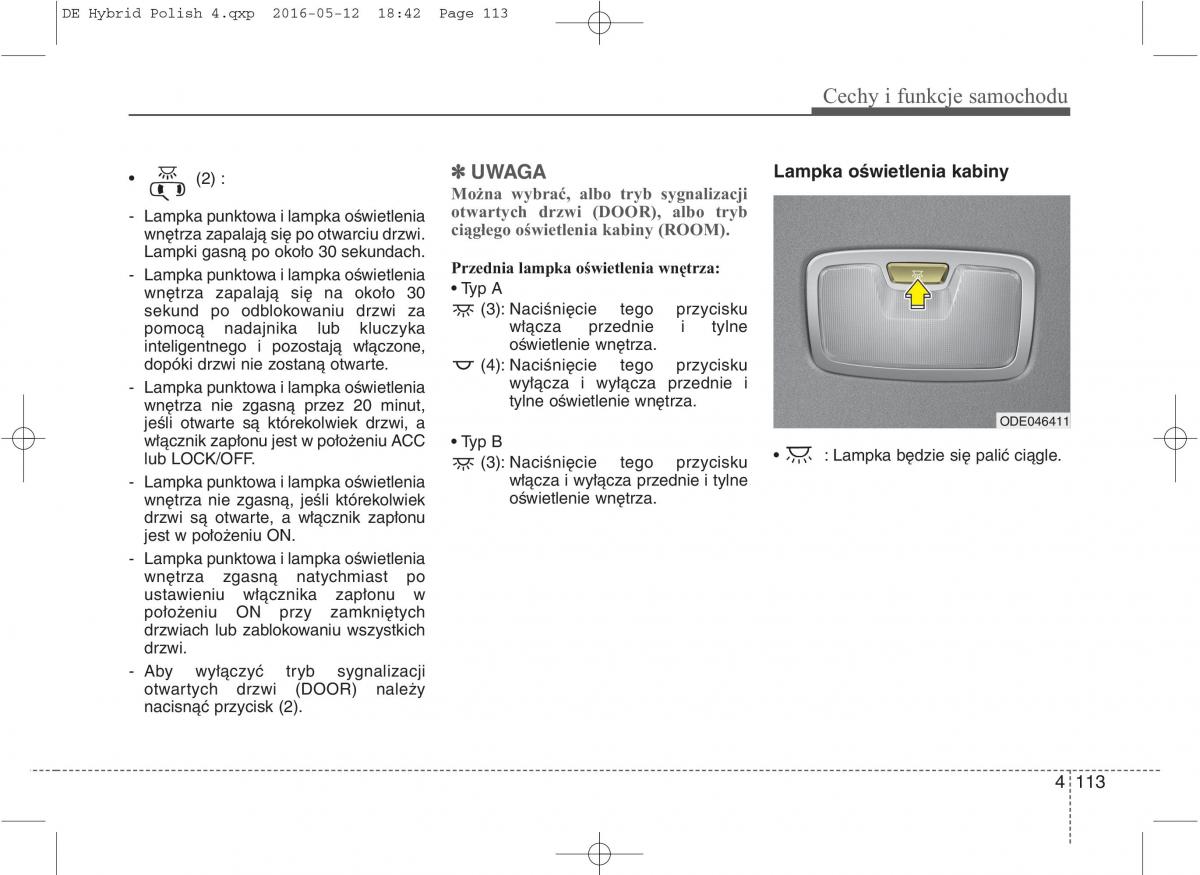 KIA Niro instrukcja obslugi / page 217