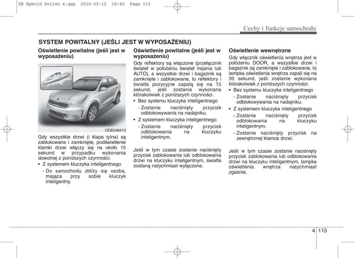 KIA Niro instrukcja obslugi / page 219