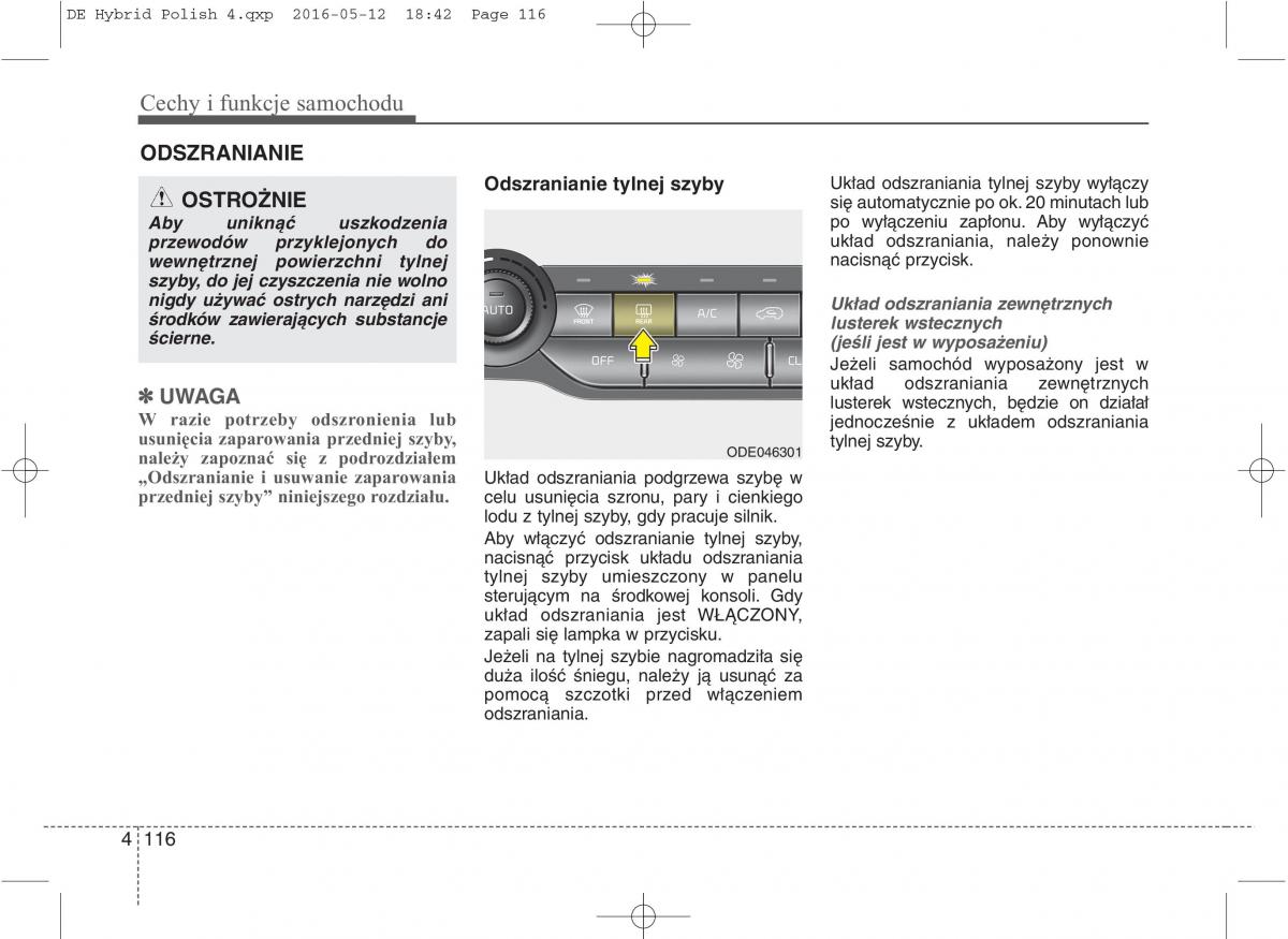 KIA Niro instrukcja obslugi / page 220