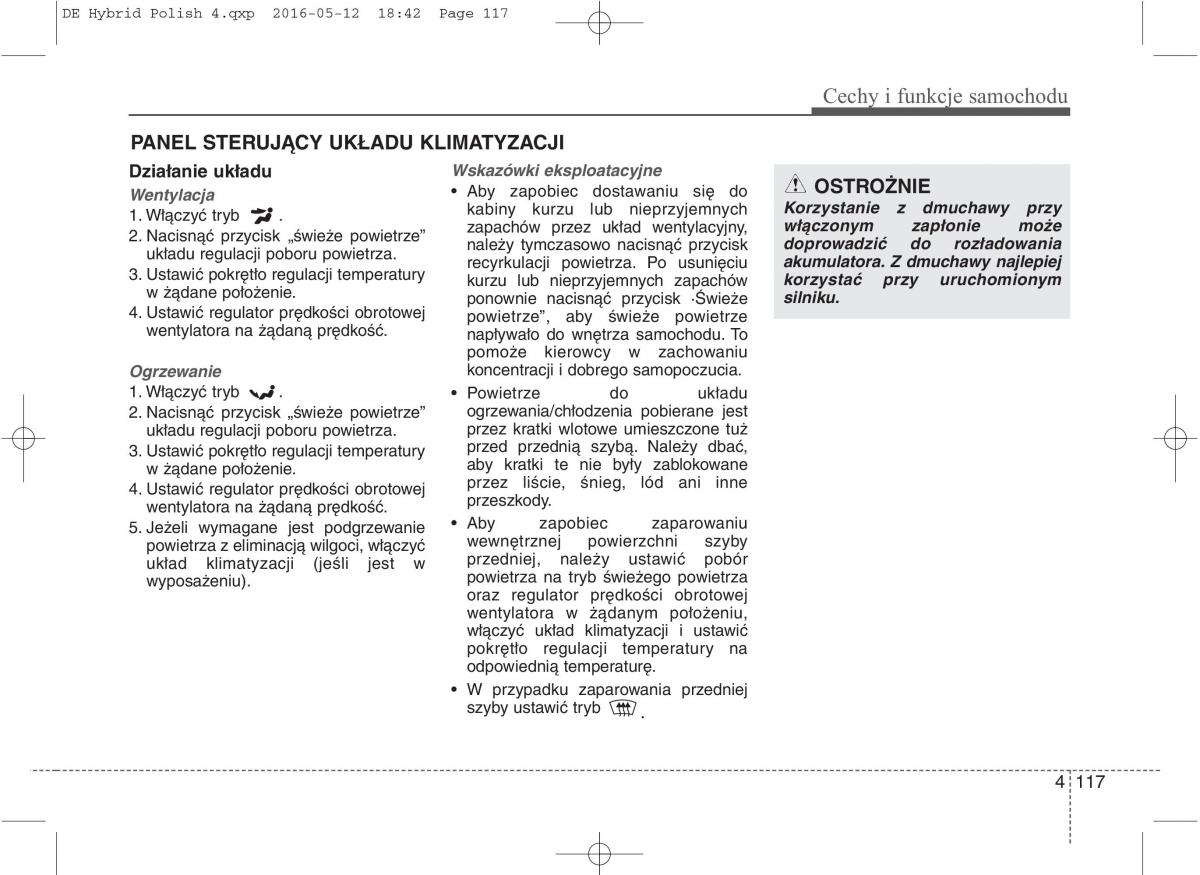 KIA Niro instrukcja obslugi / page 221