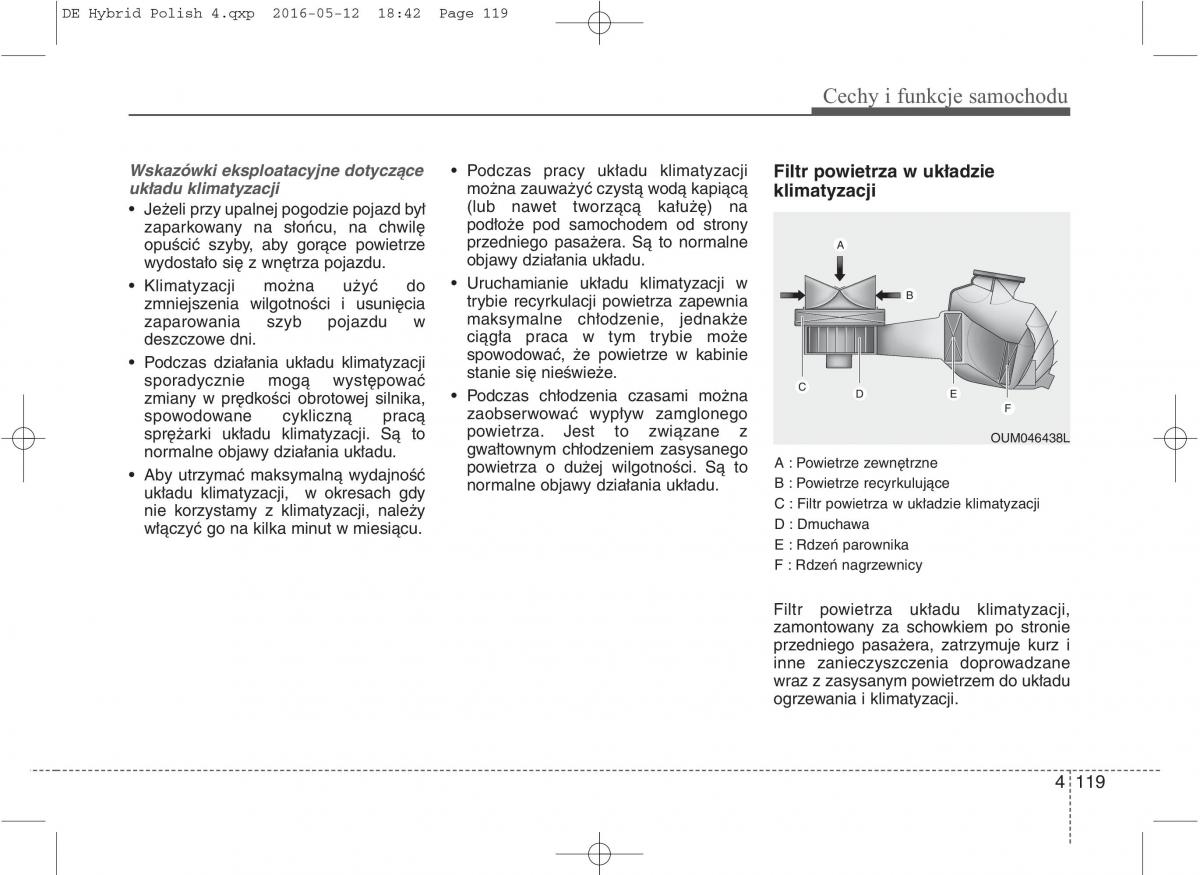 KIA Niro instrukcja obslugi / page 223