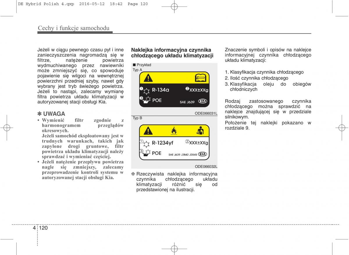 KIA Niro instrukcja obslugi / page 224