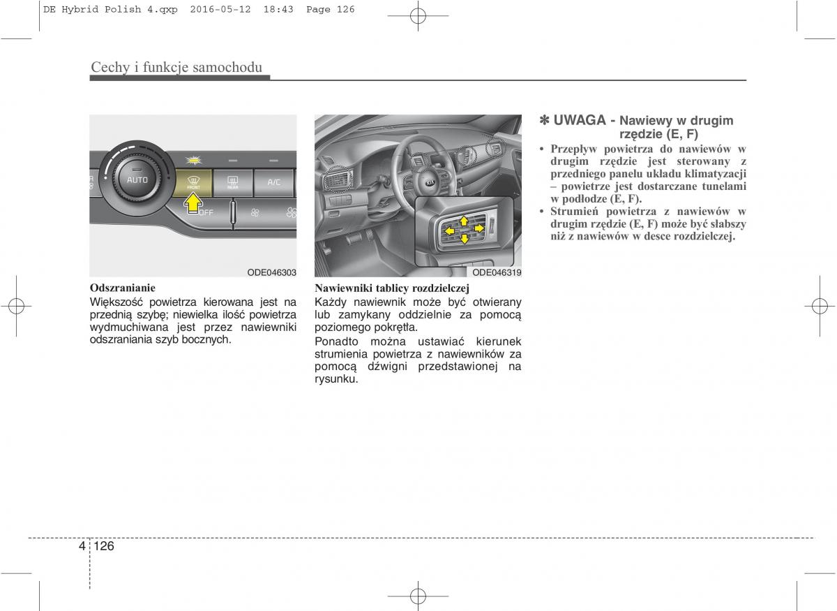 KIA Niro instrukcja obslugi / page 230