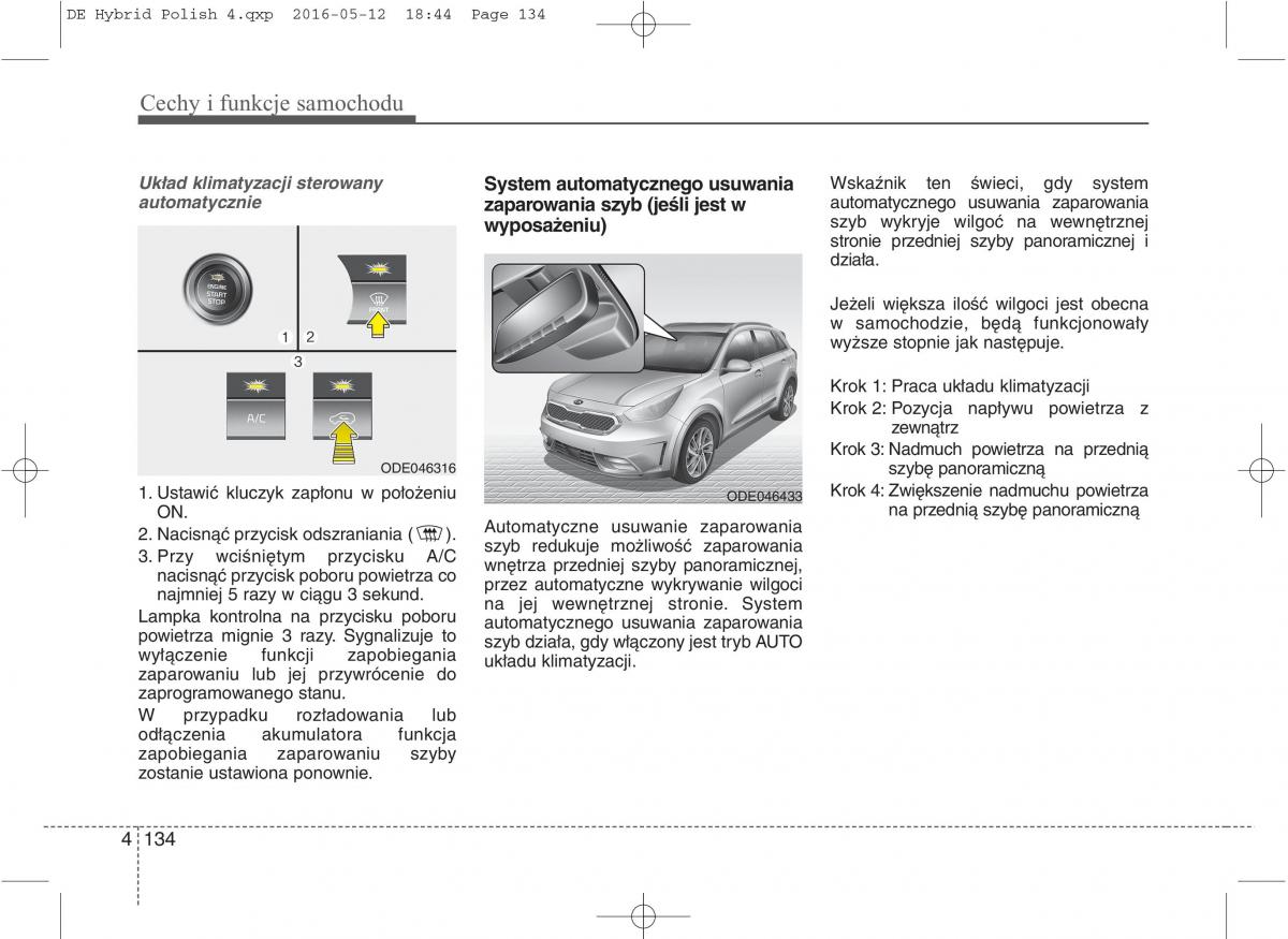 KIA Niro instrukcja obslugi / page 238