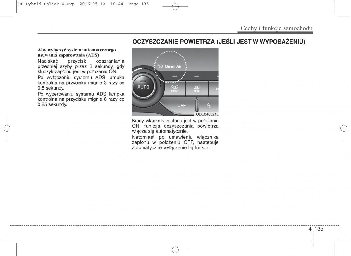 KIA Niro instrukcja obslugi / page 239