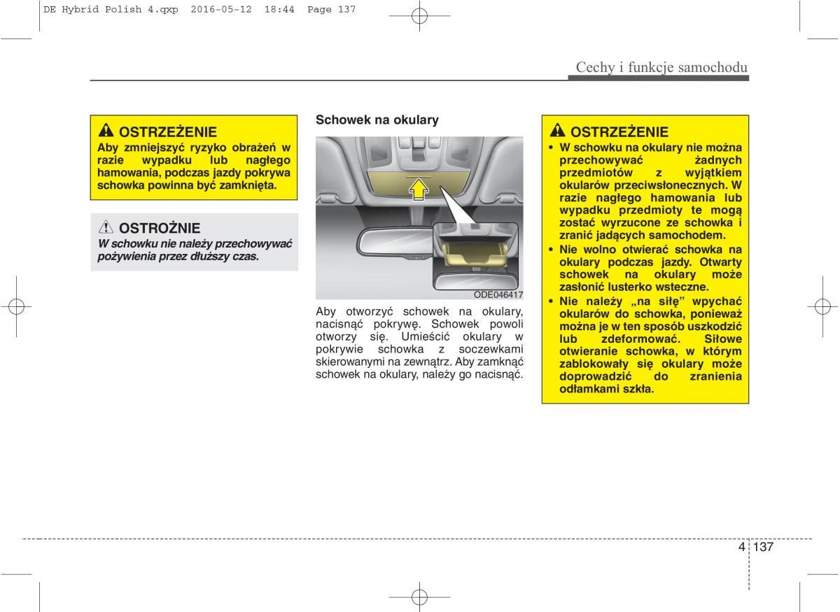 KIA Niro instrukcja obslugi / page 241