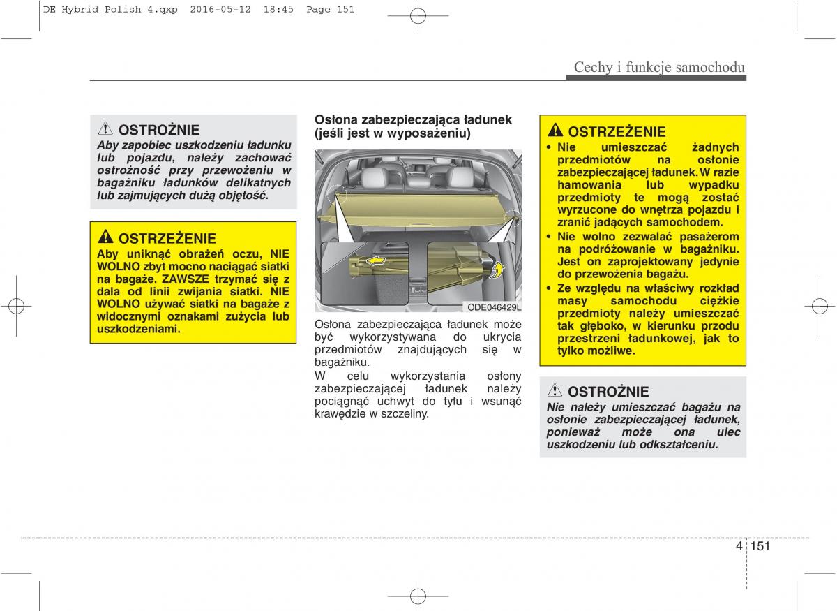 KIA Niro instrukcja obslugi / page 255