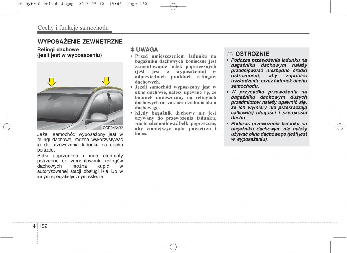 KIA Niro instrukcja obslugi / page 256